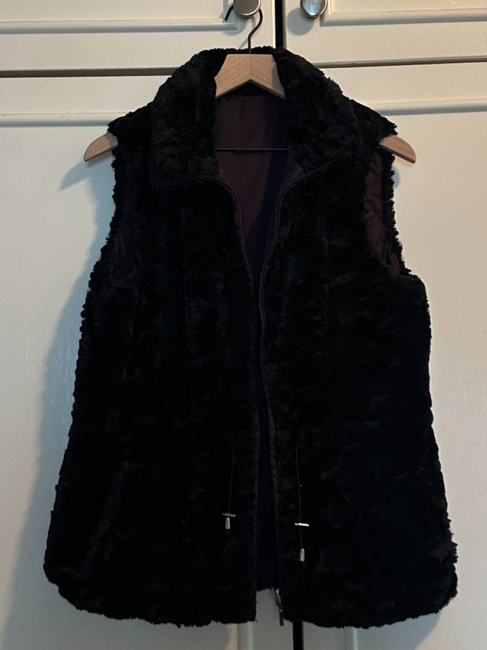 Reversible Faux Fur Vest